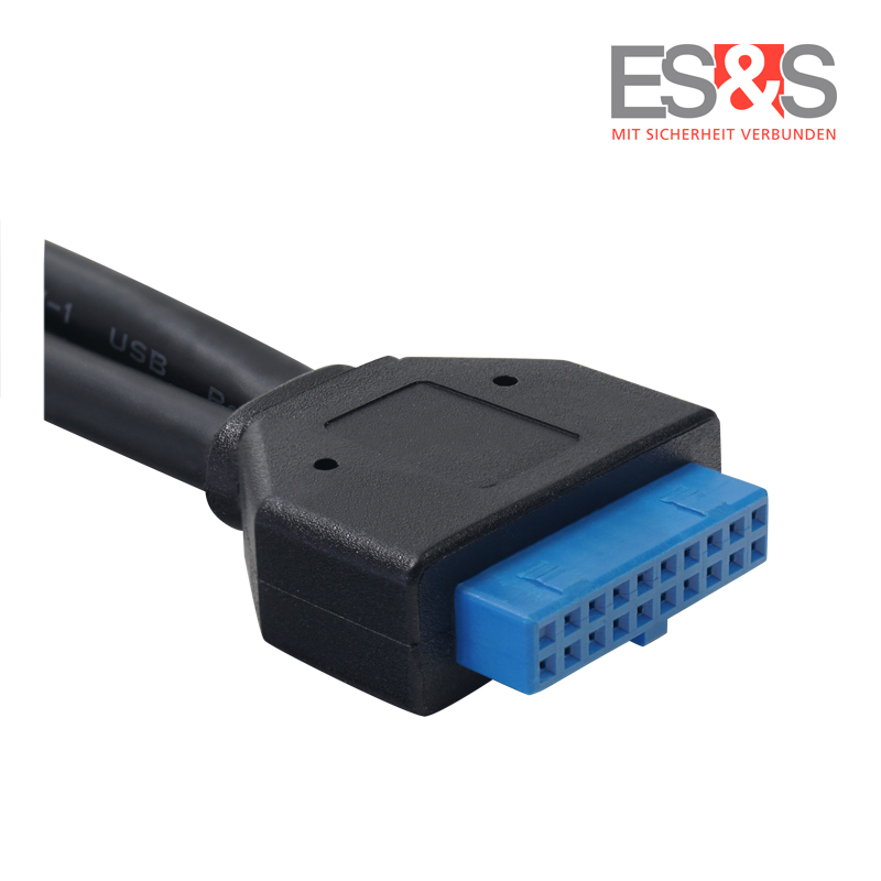USB 3.0 Pfostenstecker, gemoldet - ES&S Solutions GmbH